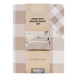 Poly Cotton Duvet Set Double