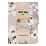 Poly Cotton Duvet Set Double