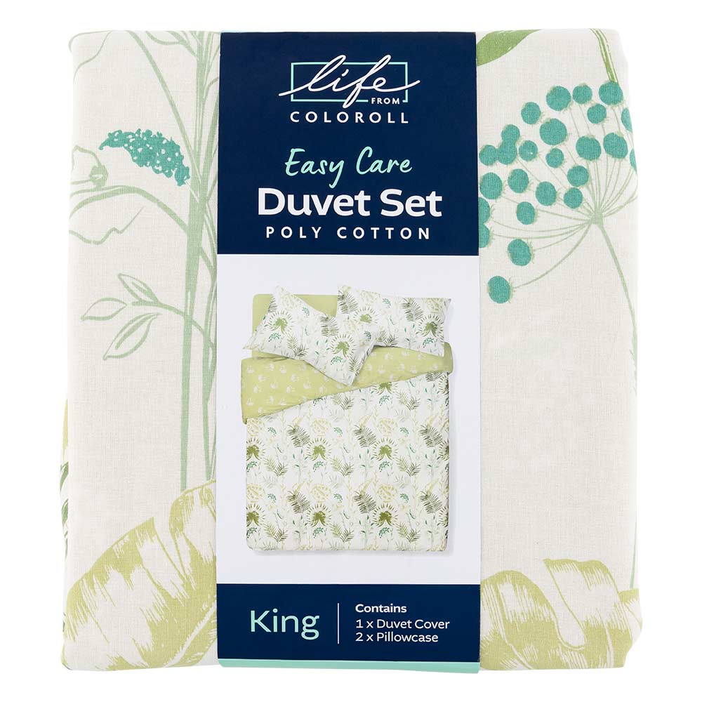 Poly Cotton Duvet Set King