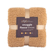 Snuggle Fleece Throw - Biege 345930