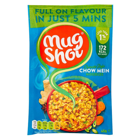 Mug Shot Chicken Chowmein Noodles 45G | Poundstretcher  346017