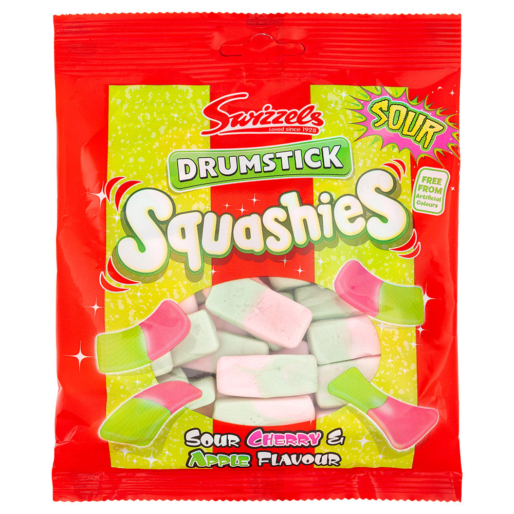 Swizzles Drumstick Squashies Sour Cherry & Apply Flavour 120g