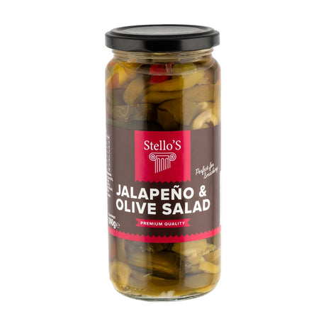 Stello'S Pickled Jalapeno & Olive Salad - 480G 346398