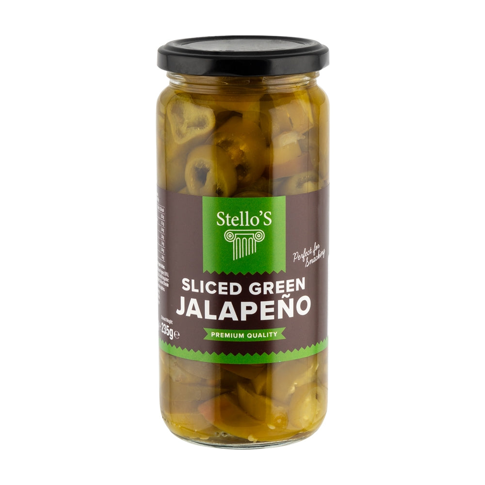 Stello'S Pickled Sliced Green Jalapeno - 480G 346400