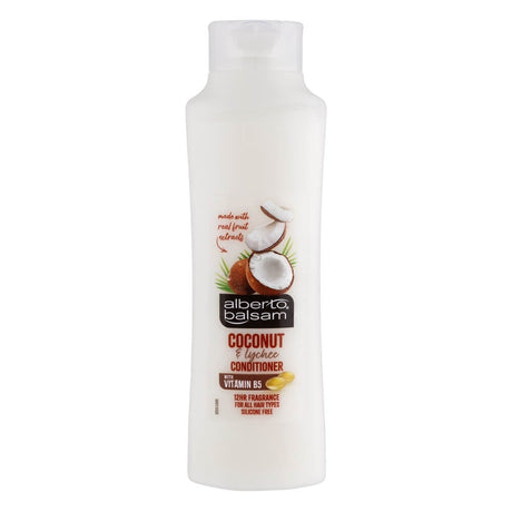 Alberto Balsam Coconut & Lychee Conditioner 350Ml | Poundstretcher 346910