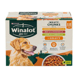 Winalot Meaty Chunks In Gravy Wet Dog Food 100g x 12 Pack
