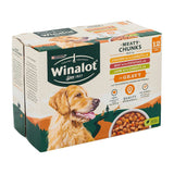 Winalot Meaty Chunks In Gravy Wet Dog Food 100g x 12 Pack