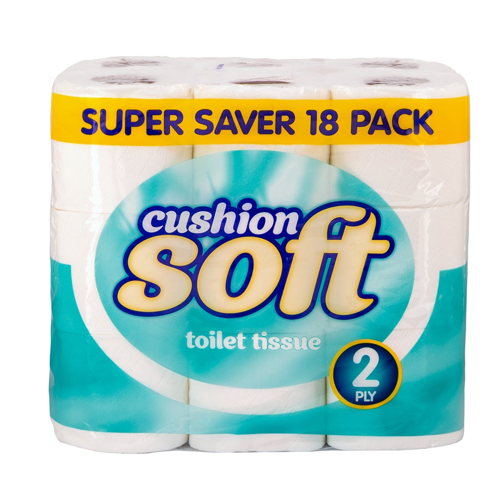 Cushion Soft 2 Ply Toilet Roll - 18 Pack 347470