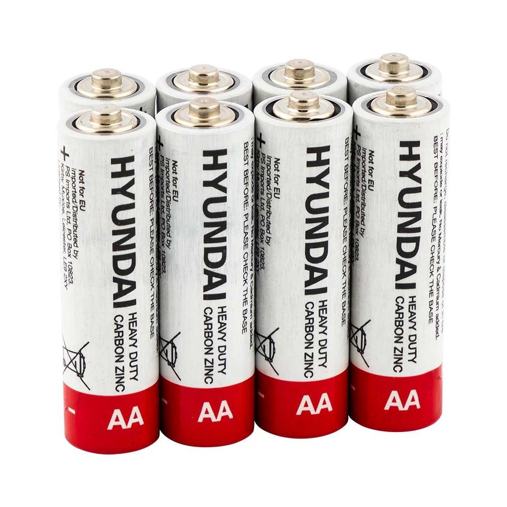 Hyundai Aa Batteries 8 Pk | Poundstretcher 347508