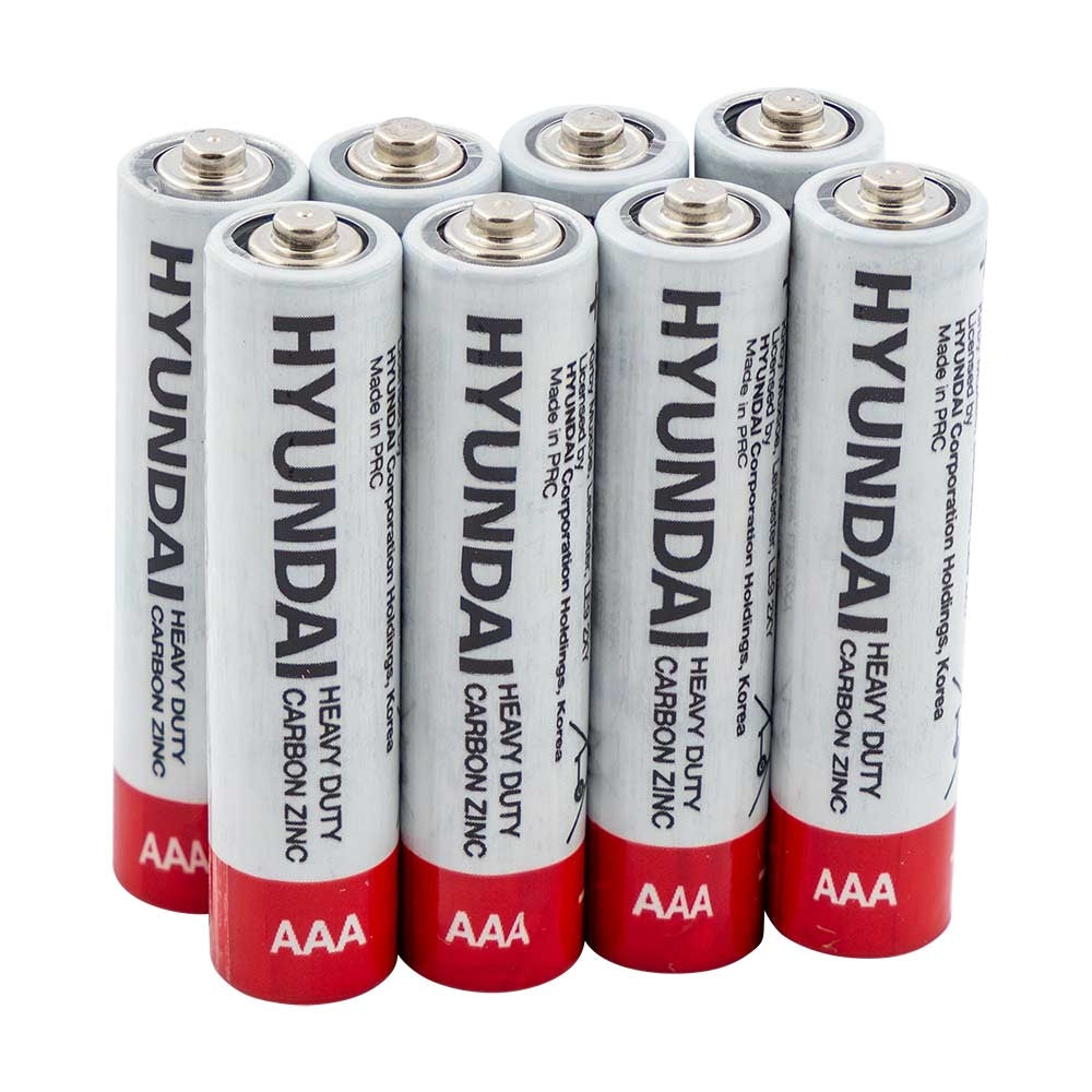 Hyundai Aaa Batteries 8 Pk | Poundstretcher 347509