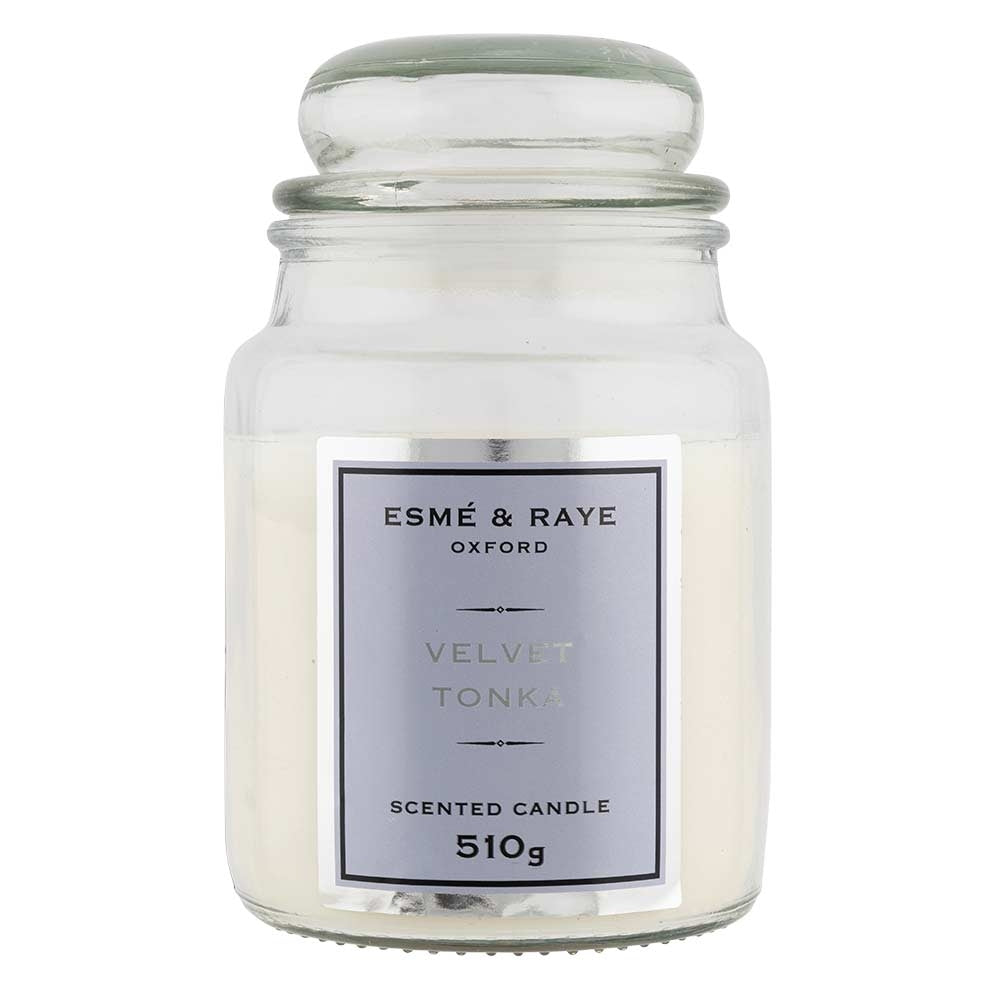 Esme And Raye Velvet Tonka Scented 18Oz Candle | Poundstretcher  501881