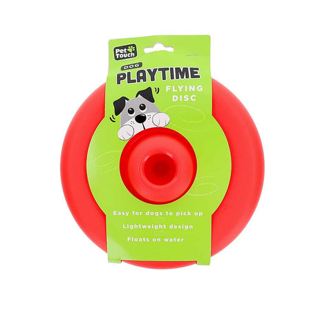 Flying Disc Toy For Pets | Poundstretcher 503624-Red