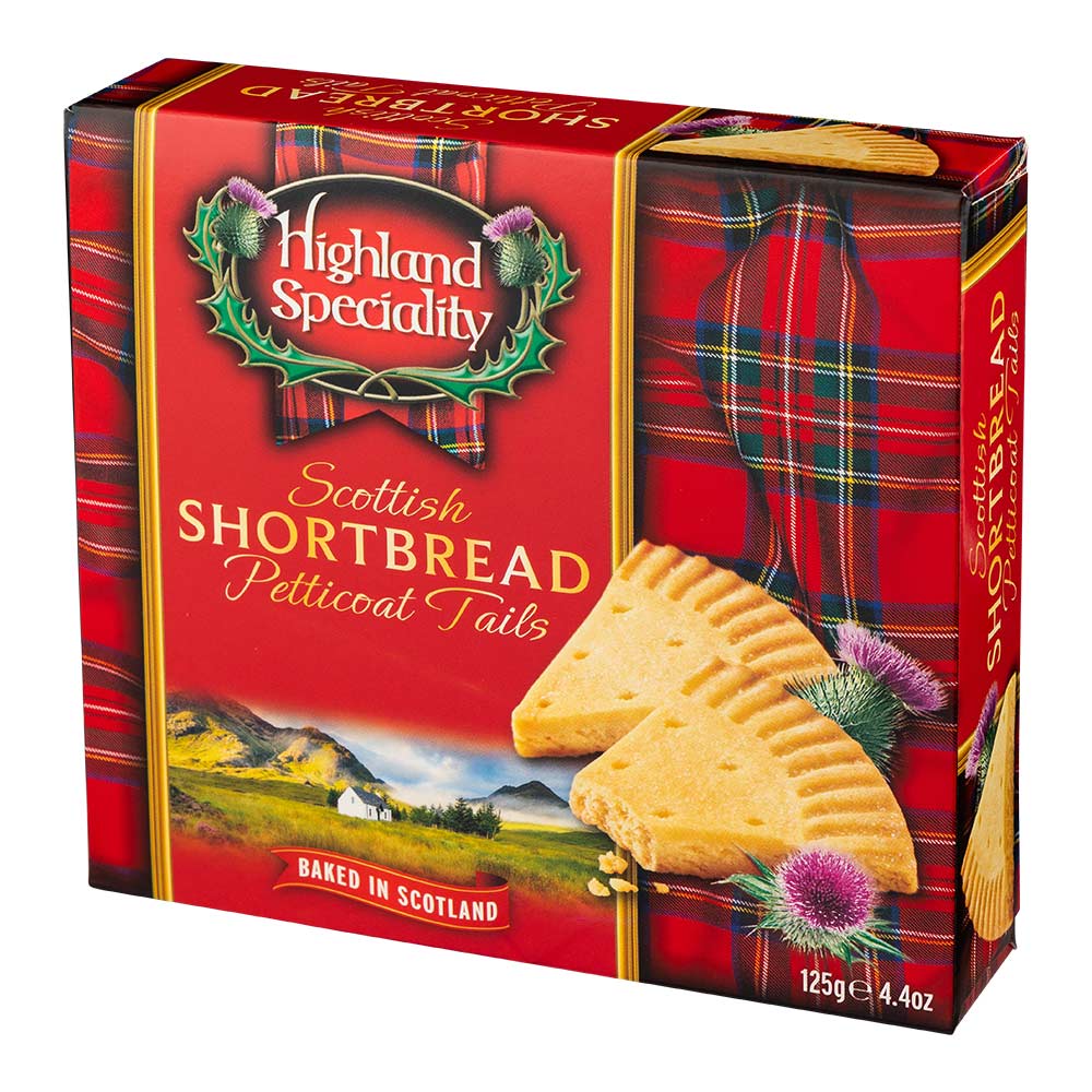 Highland Speciality Scottish Shortbread Petticoat Tails 125g