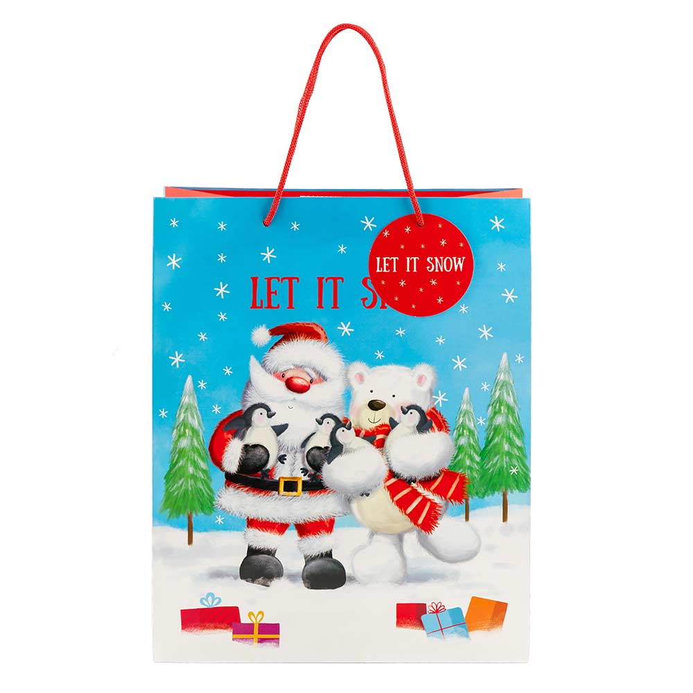 Santa Claus Gift Bag Large 33cmx26.5cmx 14cm