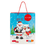 Santa Claus Gift Bag Large 33cmx26.5cmx 14cm