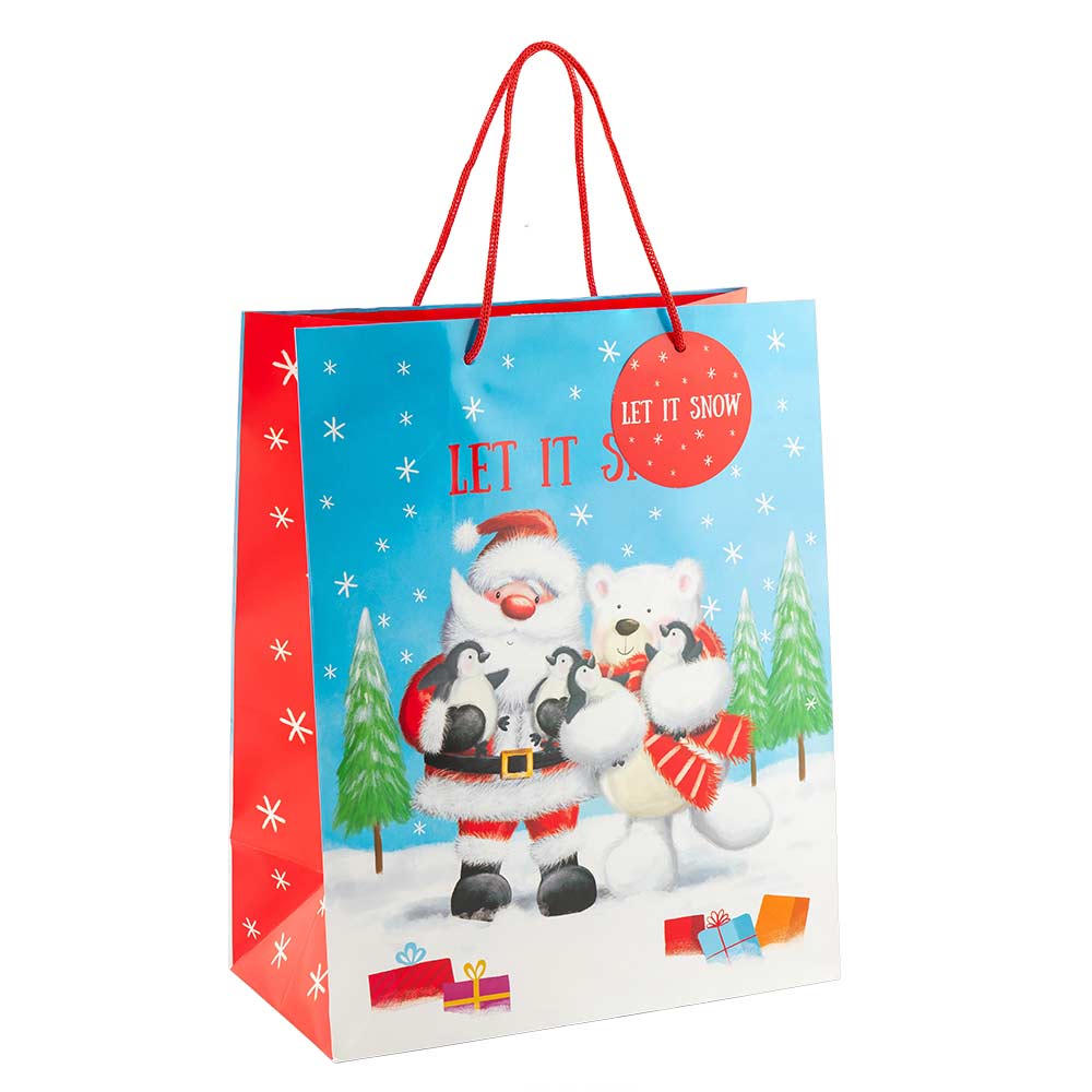Santa Claus Gift Bag Large 33cmx26.5cmx 14cm