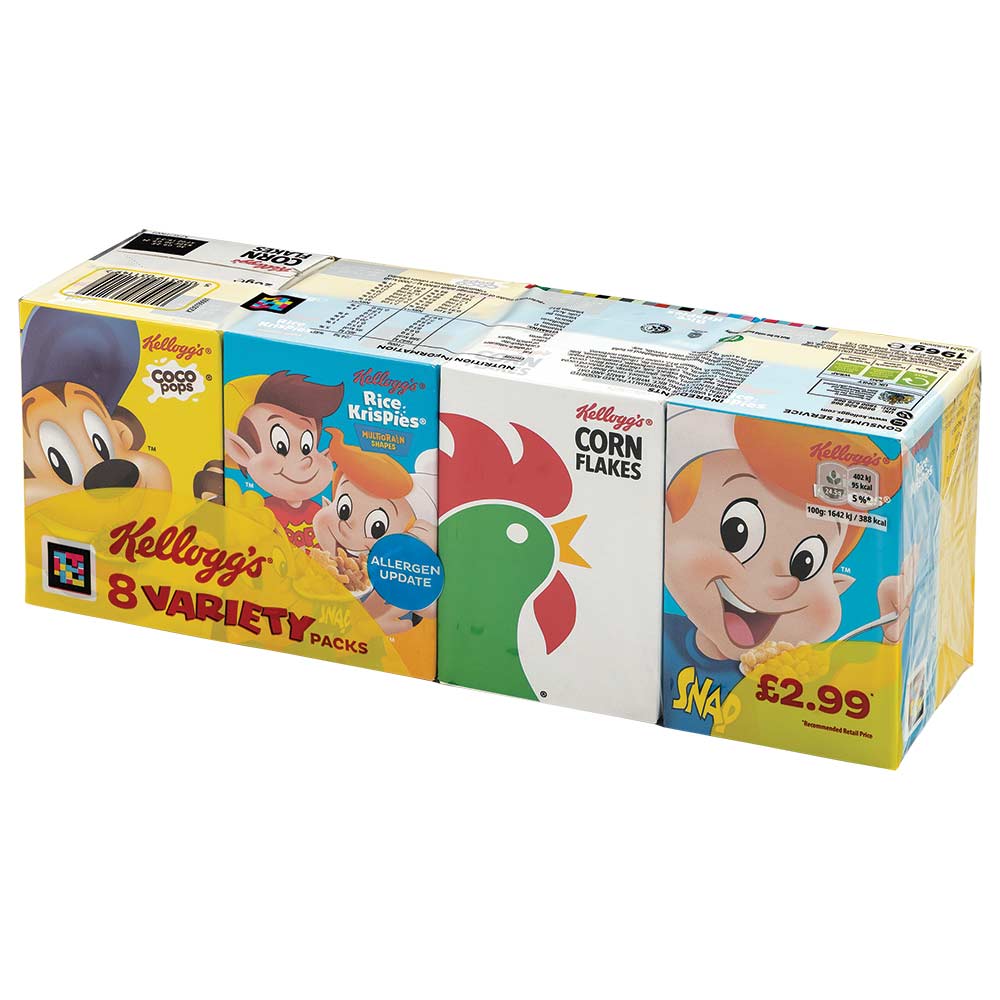 Kellogg's Variety Pack 24.5g x 8 Pack