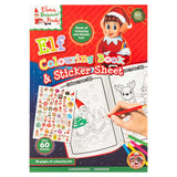 Naughty Elf Colouring Book & Sticker Sheet