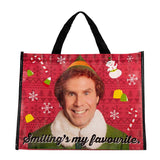 Elf Christmas Shopper Bag (44cm x 33.5cm x 16cm)