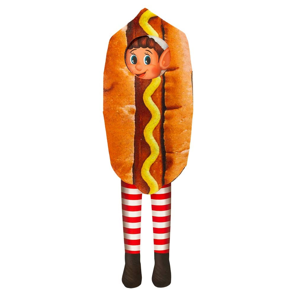 Naughty Elf Hot Dog Outfit | Poundstretcher 505367