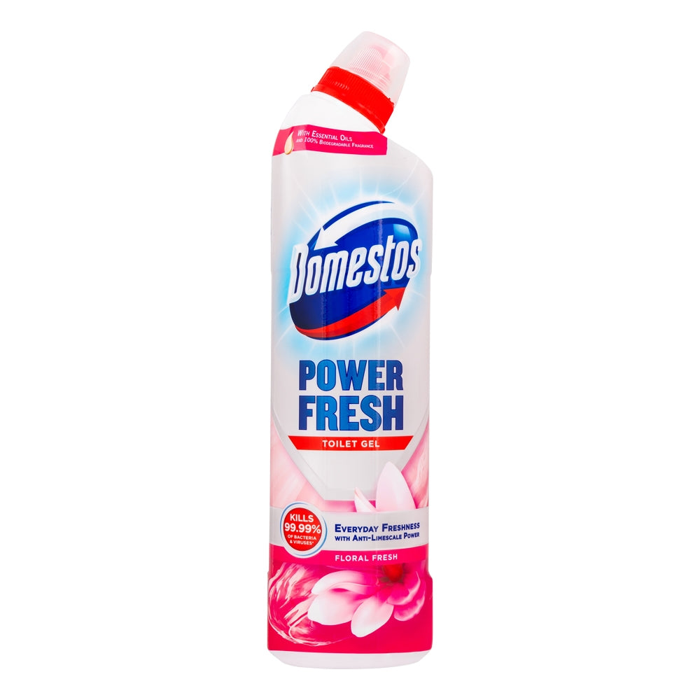 Domestos Power Fresh Toilet Gel - Floral Fresh 750Ml 505702