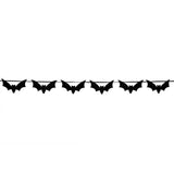 Halloween Spooky Flying Bat Garland 3 Metres