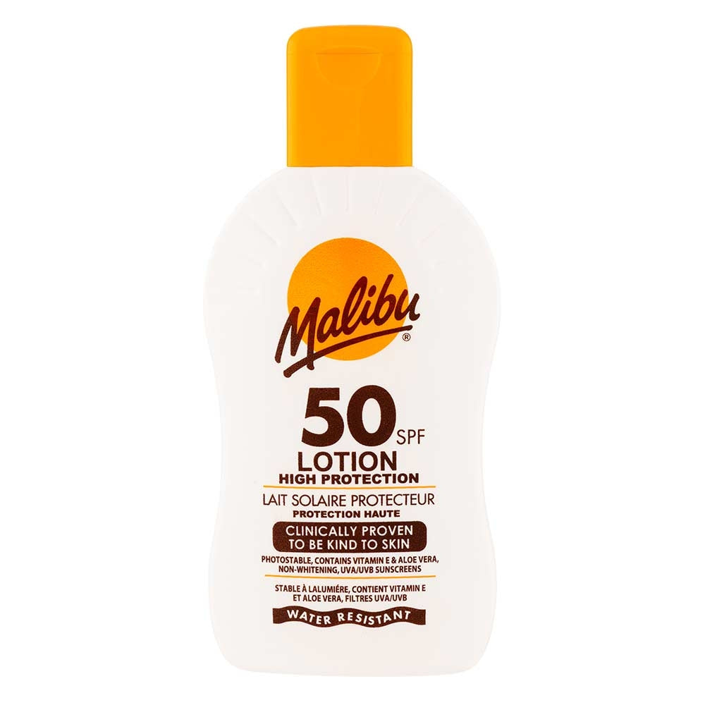 Malibu Spf50 Sun Protection Lotion | Poundstretcher 507182