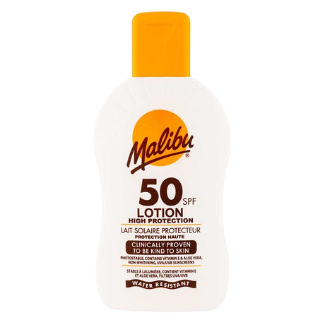 Malibu Spf50 Sun Protection Lotion | Poundstretcher 507182