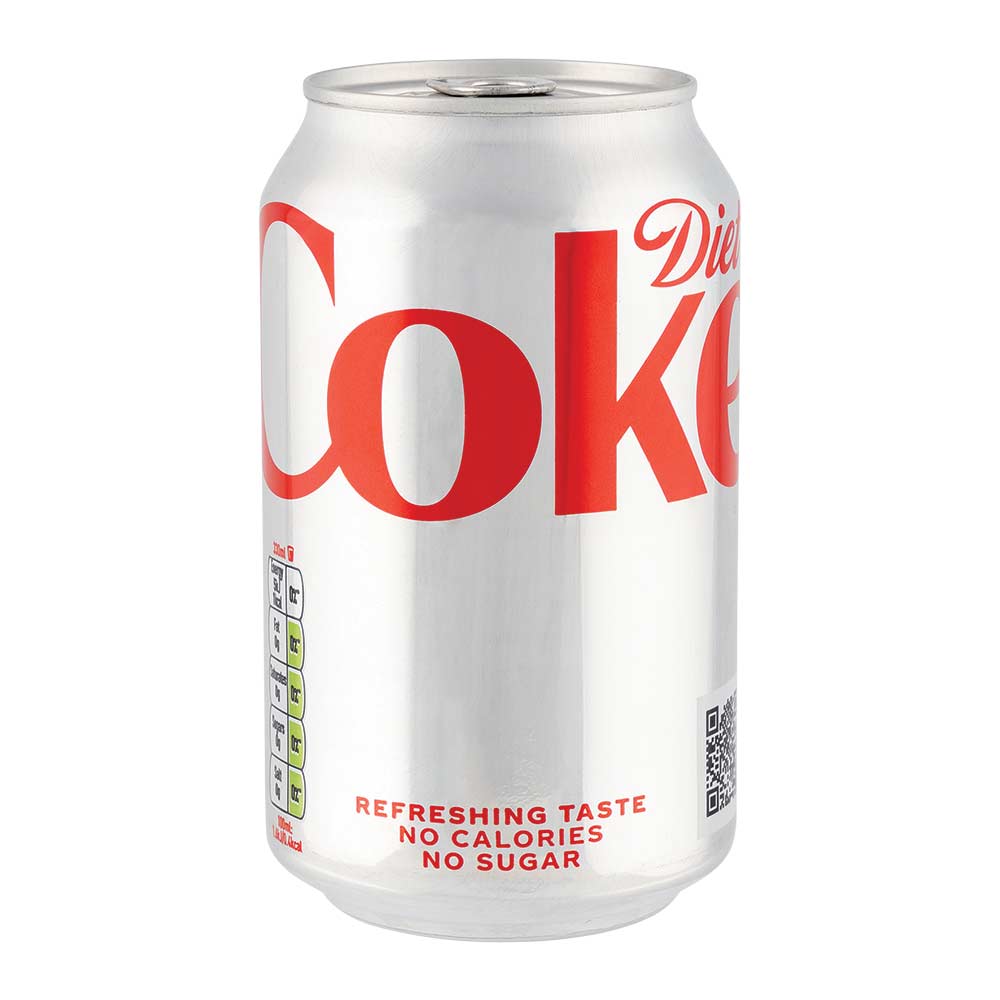 Coca Cola Diet Coke 330ml x 4 Pack