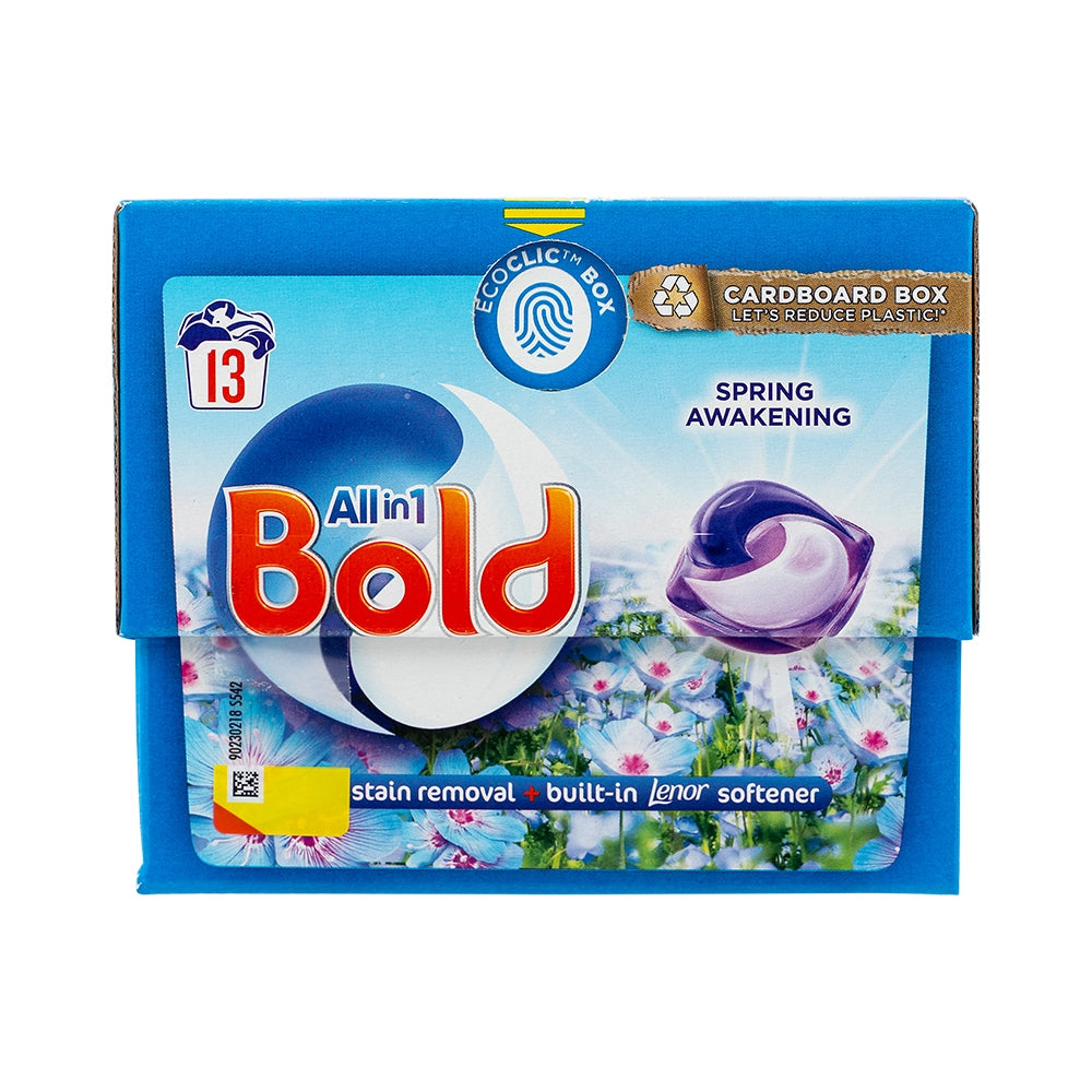 Bold All In 1 Spring Awakening Pods 13 Washes | Poundstretcher 509061