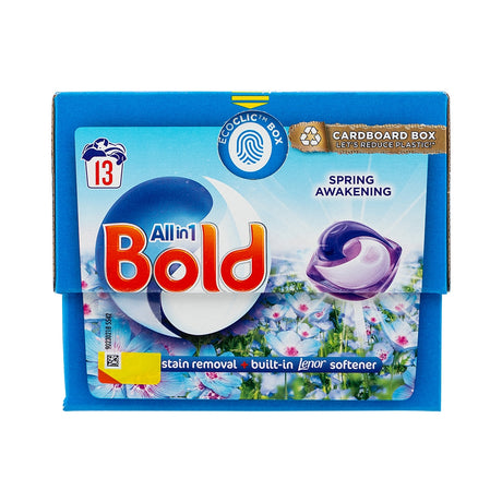 Bold All In 1 Spring Awakening Pods 13 Washes | Poundstretcher 509061