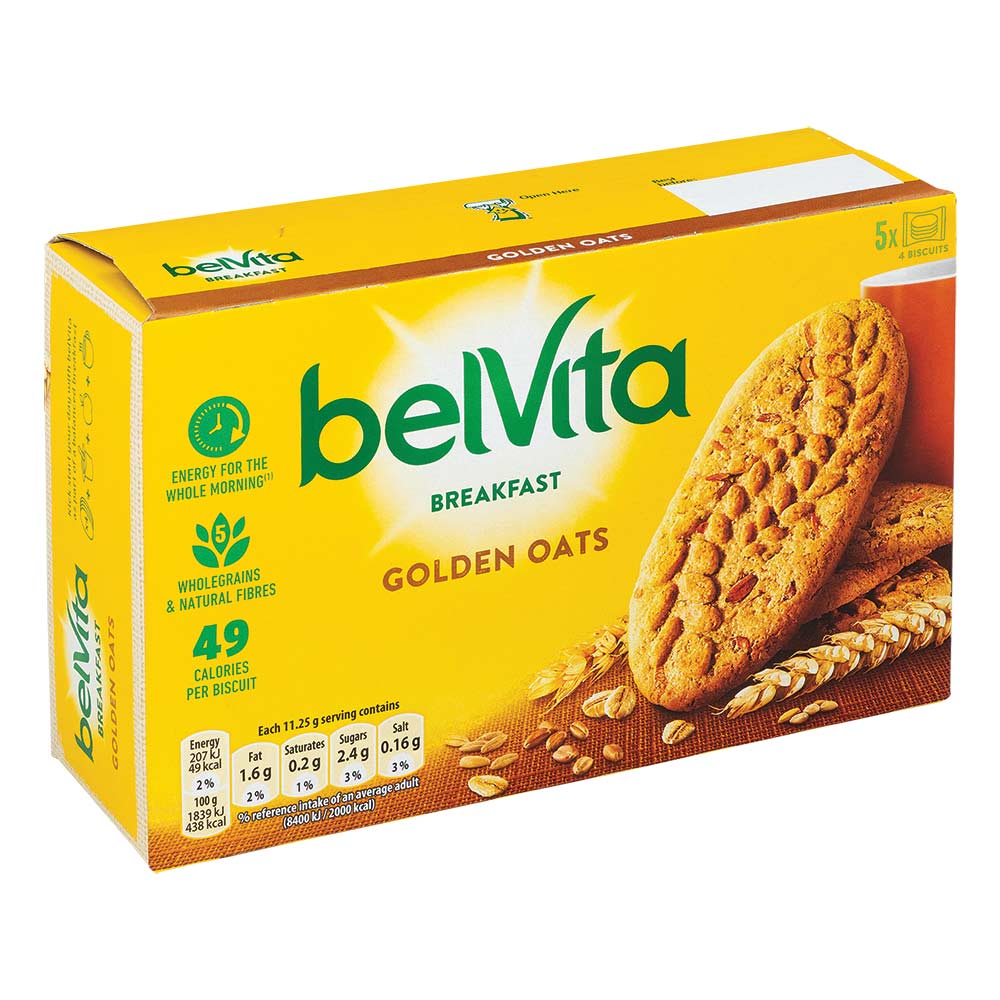 Belvita Breakfast Biscuits Golden Oats 225g