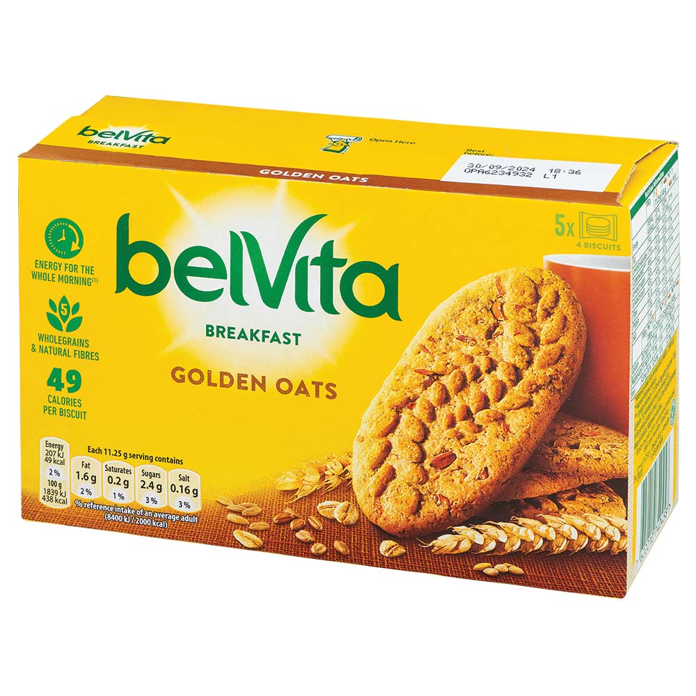 Belvita Breakfast Biscuits Golden Oats 225g
