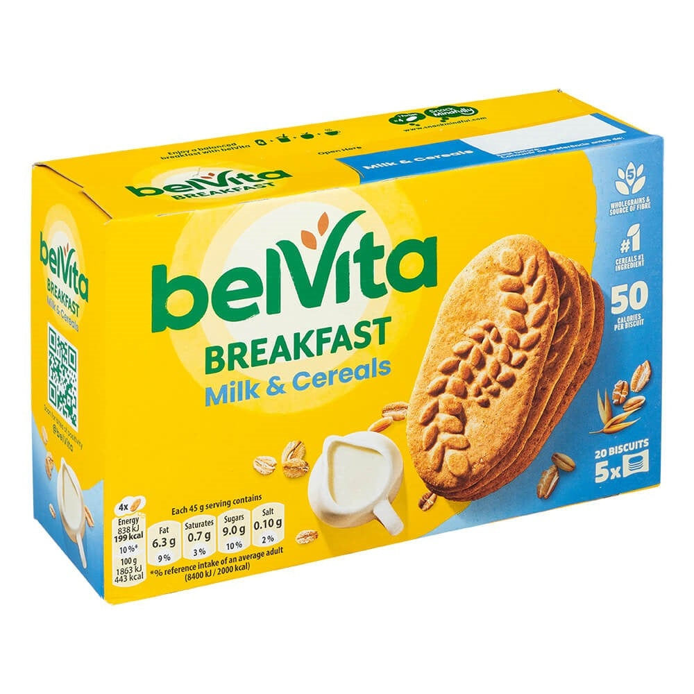 Belvita Milk And Cereals Breakfast Biscuits 225G | Poundstretcher 509482