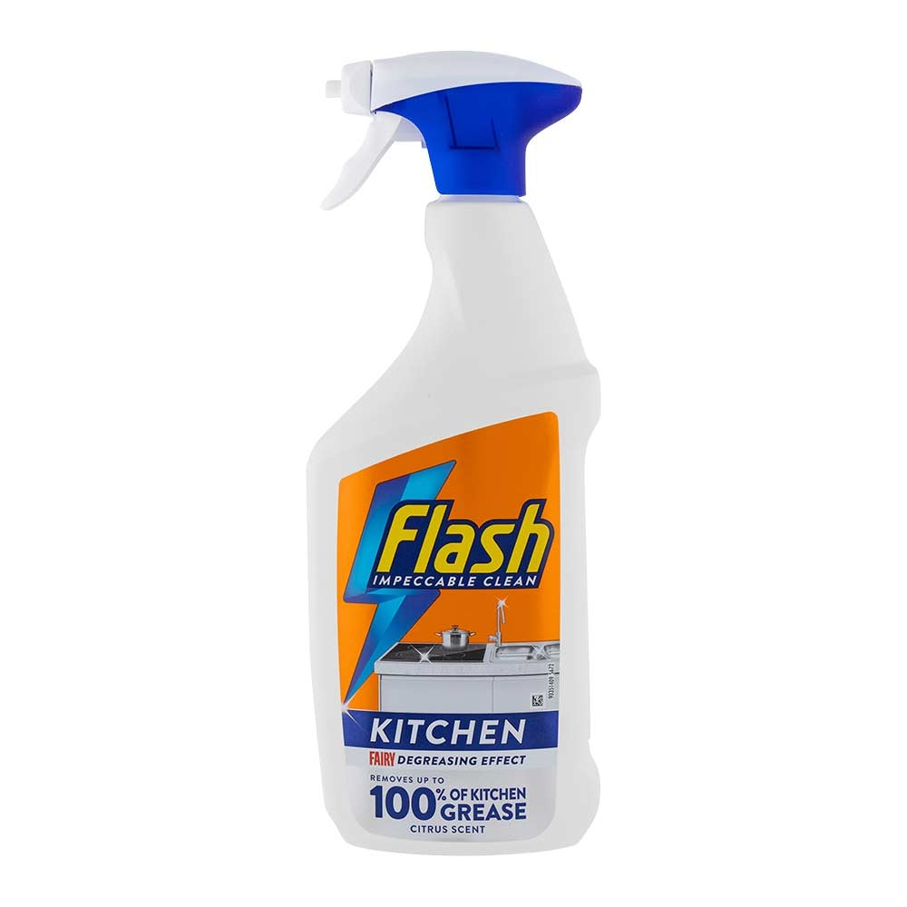 Flash Kitchen Cleaner Spray Citrus 800ml | Poundstretcher