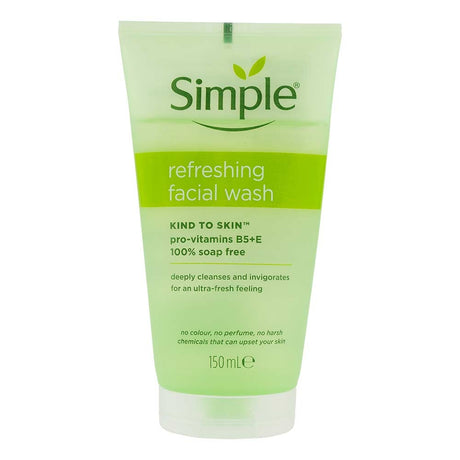 Simple Refreshing Facial Wash Gel 150Ml | Poundstretcher  511312