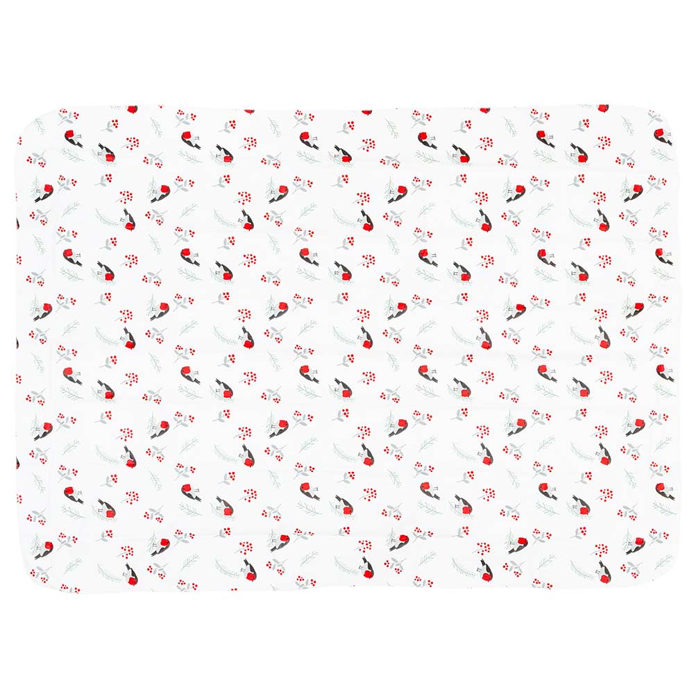 Christmas Dining Table Cloth With Flannel Backing 132 x 230cm