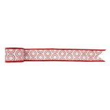 Christmas Decorative Ribbon With Wired Edges 5cm x 1.8 Metres