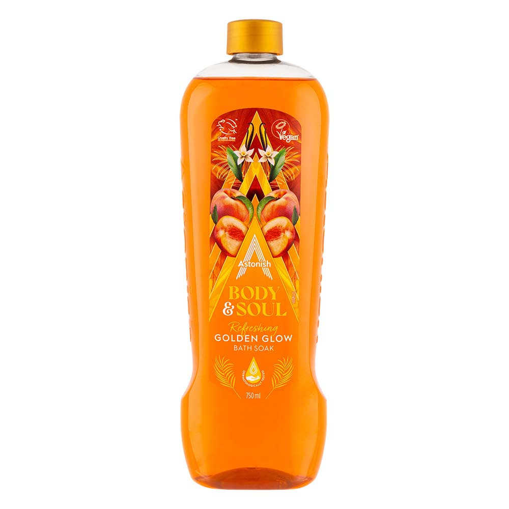 Astonish Golden Glow Bath Soak 750ml