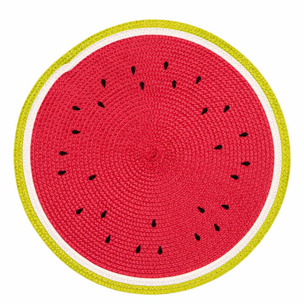 Woven Watermelon Placemat 2 Pack