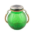 Green Glass Solar Lantern | Poundstretcher 513081