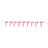 Candy Cane Garland 2 Metres