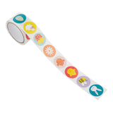 Easter Stickers Roll - 200 Pack