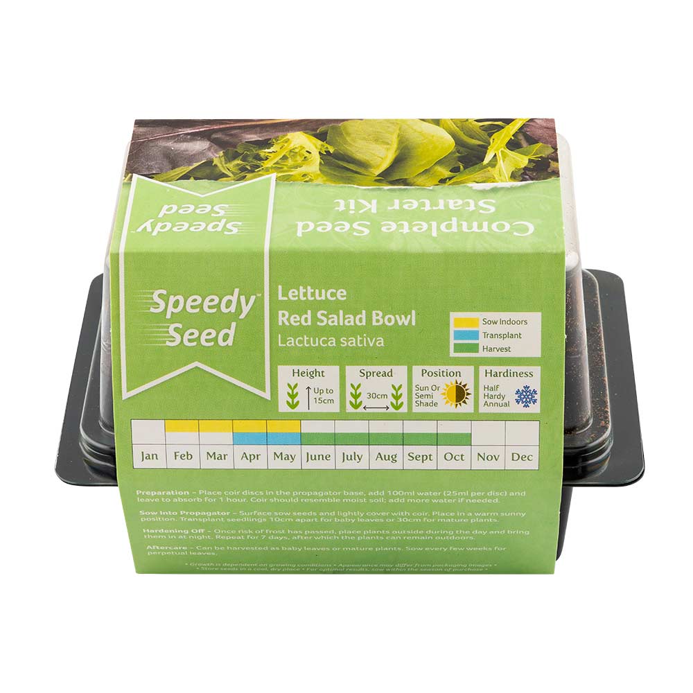Speedy Seed Grow Your Own Lettuce Starter Kit
