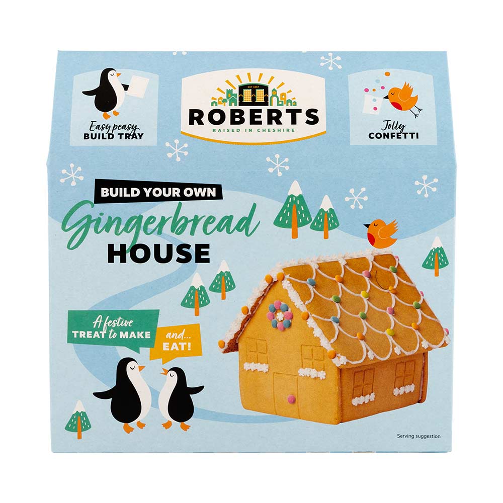Roberts Build Your Own Gingerbread House Treat 616g