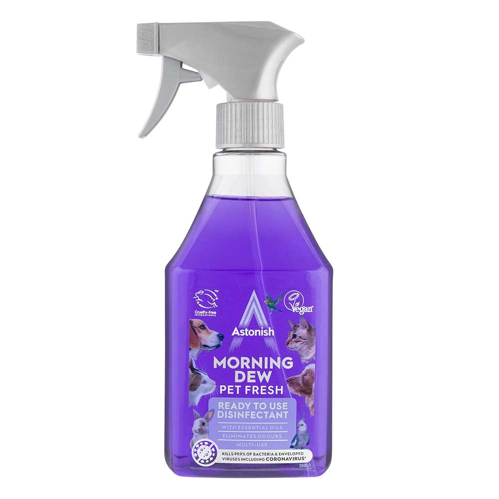 Astonish Pet Fresh Ready To Use Disinfectant - Morning Dew  550Ml | Poundstretcher & Pethut 528021
