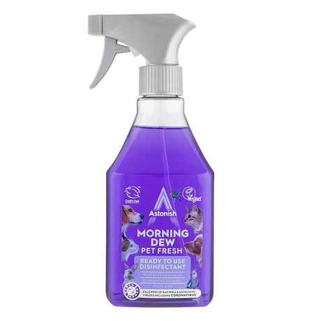 Astonish Pet Fresh Ready To Use Disinfectant - Morning Dew  550Ml | Poundstretcher & Pethut 528021