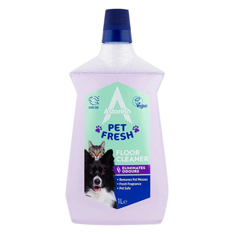 Astonish Pet Fresh Floor Cleaner 1L | Poundstretcher & Pet Hut  528041
