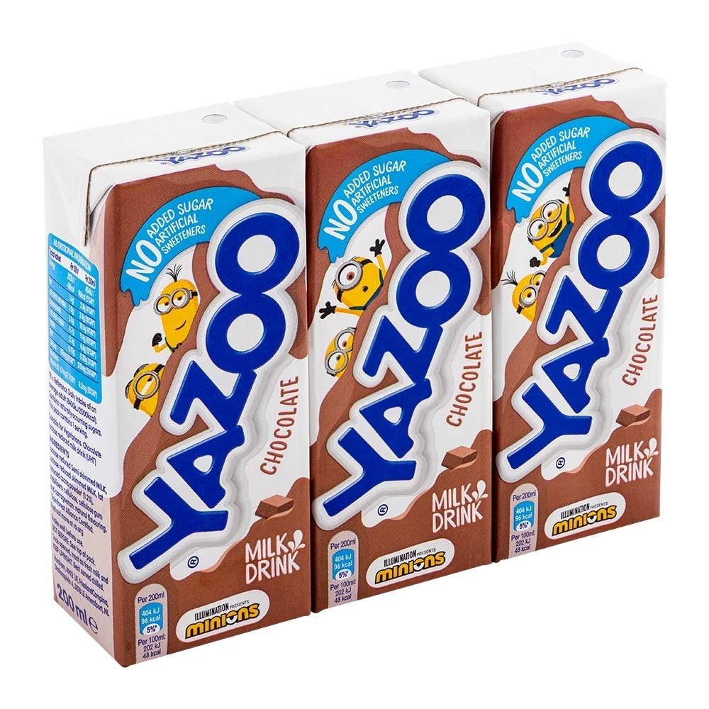 Yazoo Chocolate Milk 3x 200ml - Amandas version