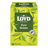 Loyd Tea Bags Pure Green Tea 40 Tea Bags